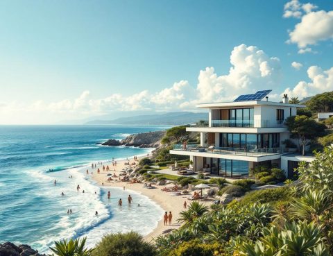 Consumo eléctrico en casas costeras: causas en verano